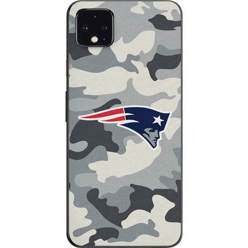 NFL New England Patriots Camo Google Pixel 4 XL Skin